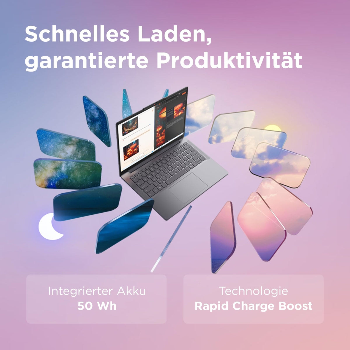 Lenovo IdeaPad Slim 3 | Laptop | Ryzen 5 | 16GB | 512GB | Without Power Supply - 83K800EUGE