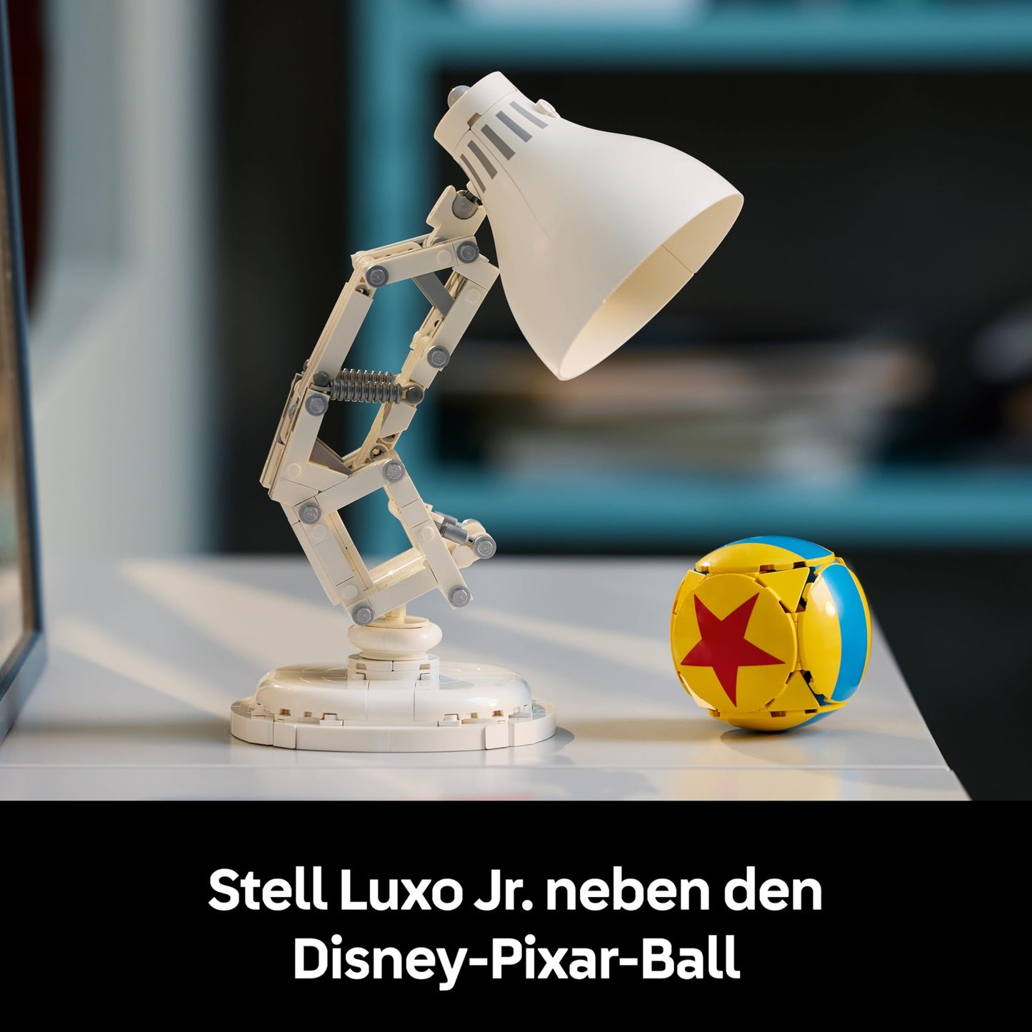 LEGO Ideas Disney Pixar set - model building for adults - 3D puzzle with hidden film references - DIY desk decoration - gift idea for collectors 21357