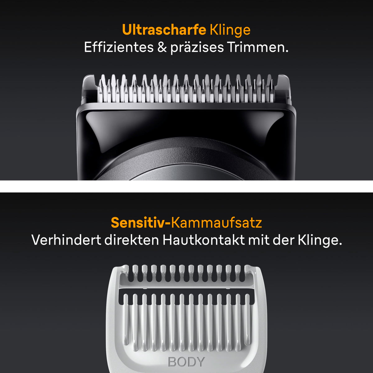 Braun Multigroom All-in-One Series 5, 7-in-1 Trimmer, AIO5520, Gray - 7500435245128
