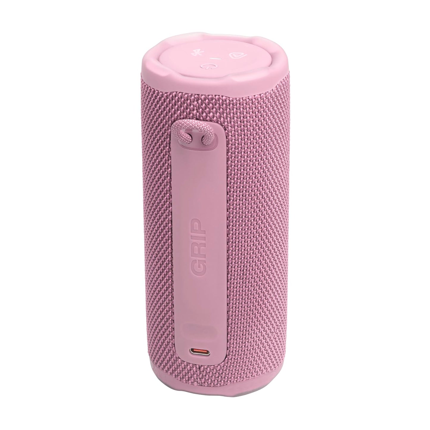 JBL Grip Compact Bluetooth Speaker, JBL Pro Sound with AI Sound Boost, IP68 Waterproof and Dustproof, Ambient Light, Up to 14h Playback, Auracast Multi-Speaker, JBL Portable App, Pink - JBLGRIPPIK