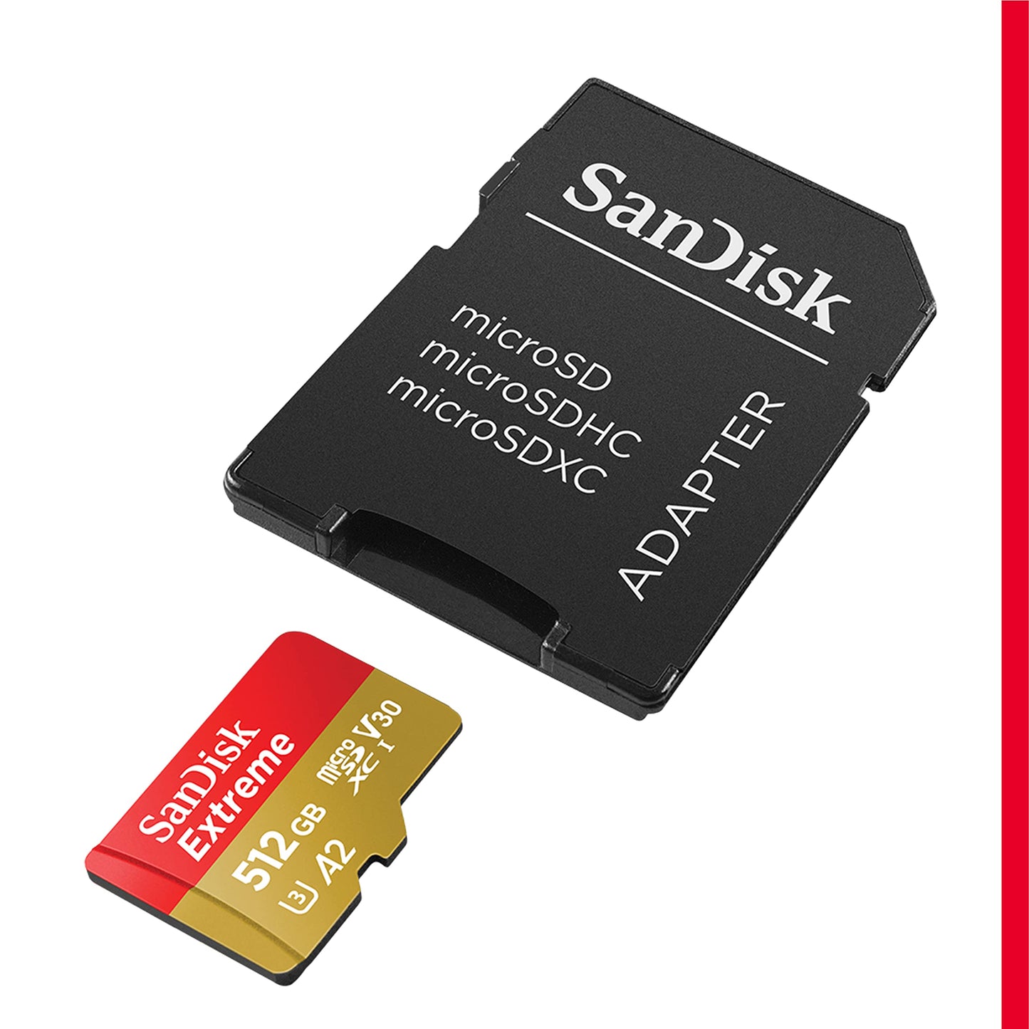 SanDisk Extreme microSDXC 512GB (SDSQXAV-512G-GN6MA)
