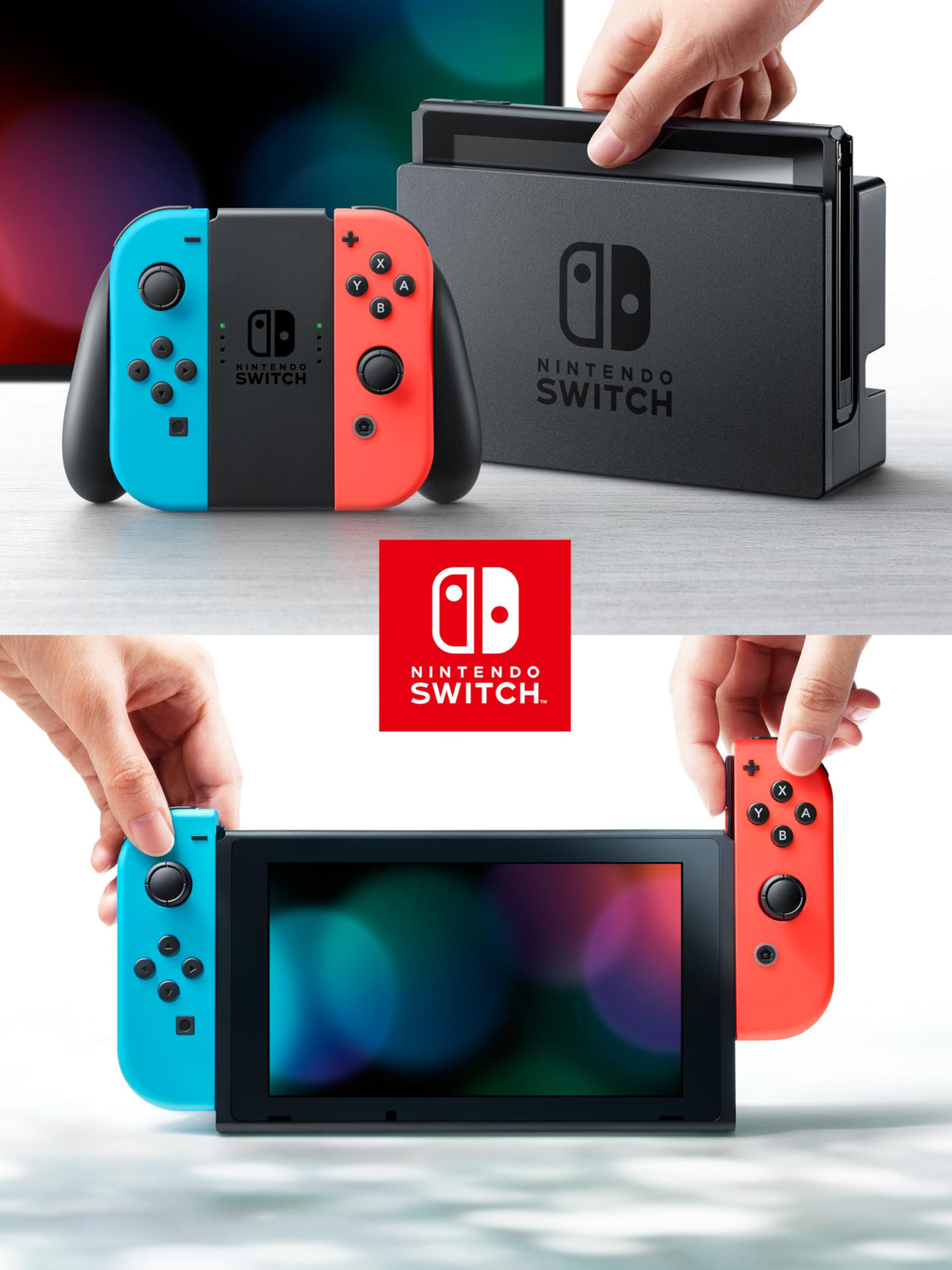 Nintendo Switch Console Neon Red/Neon Blue - 215525