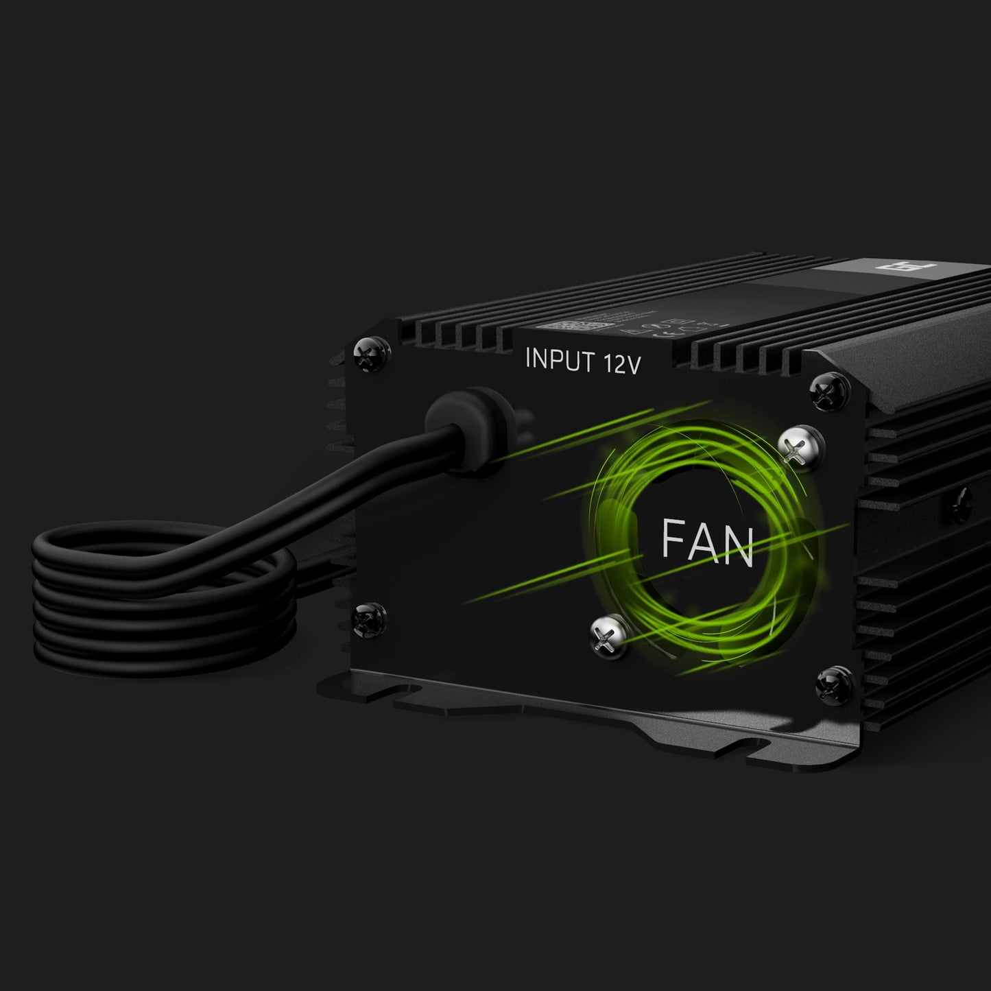 Green Cell PRO 150W/300W 12V to 230V Sine Wave Volt Car Voltage Converter Inverter Power Solar Inverter DC AC Converter Current Converter Caravan Car Modified Sine