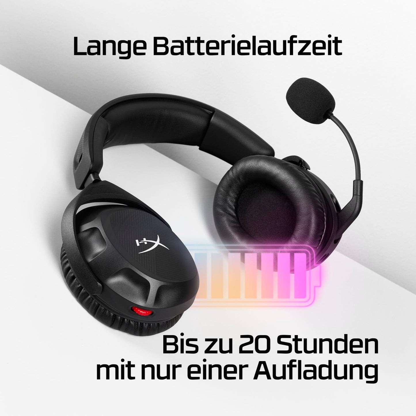 HyperX Cloud Stinger 2 Wireless Gaming-Headset für PC - 676A2AA