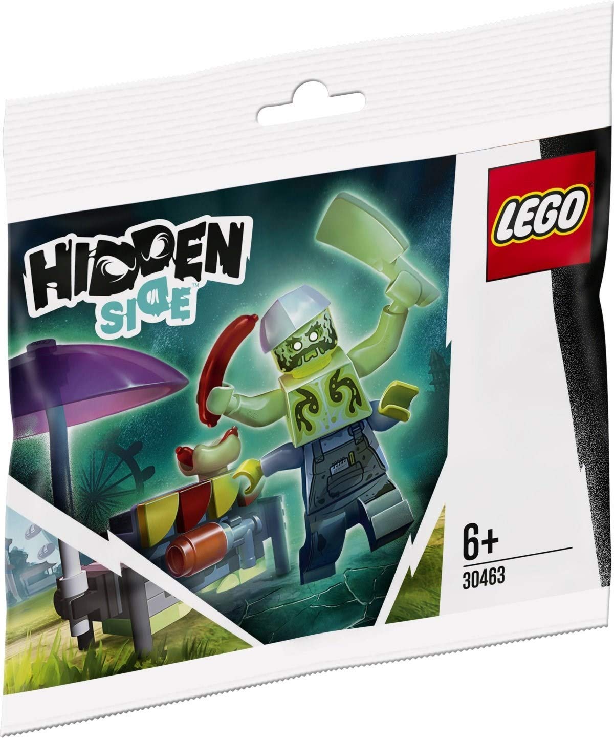 LEGO -5702016668230 LEGO Hidden Side - Hot Dog Stand Chef Enzo (30463), Multicolored - 1641927031