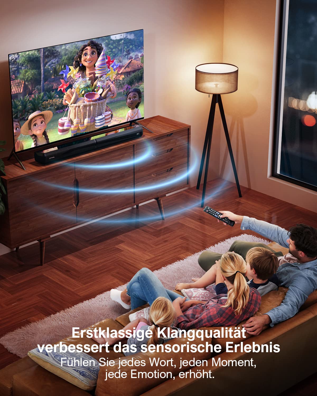 ULTIMEA Apollo S40 Pro 2.2 Soundbar for TV devices, divisible 2-in-1 soundbar - U3301