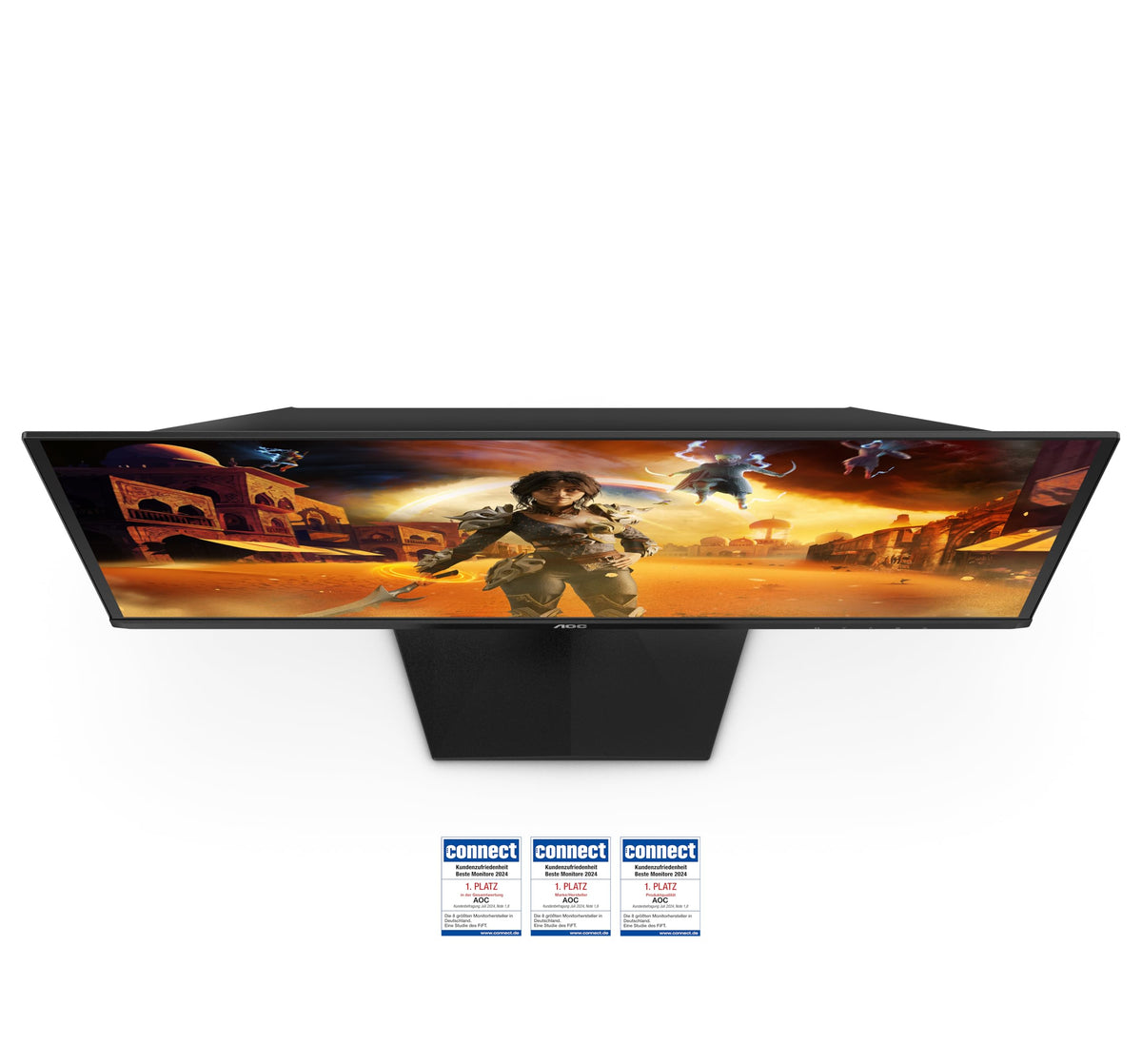 AOC Q27G41ZDF 27-inch WQHD Gaming Monitor, 240Hz, QD-OLED Panel, 0.03ms GtG, HDR10, G-Sync Compatible, (2560x1440 HDMI 1x 2.0 DP 1x 1.4) Black