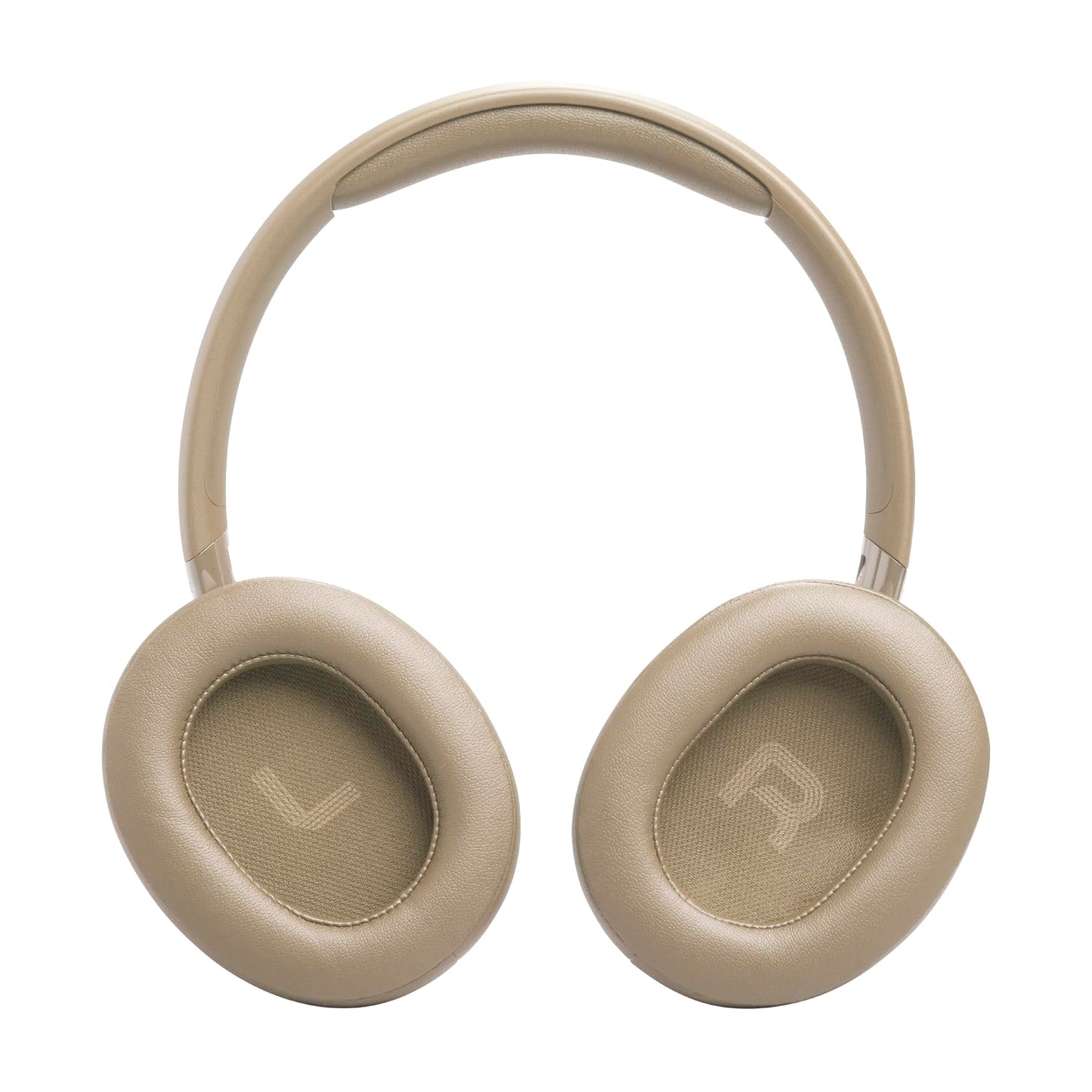 JBL Tune 730 BT Wireless Over-Ear Headphones with JBL Pure Bass Sound, Up to 76 hours of music playback, Bluetooth 6.0, lightweight, foldable design, Google Fast Pair, Microsoft Swift Pair, Beige - JBLT730BTBEG