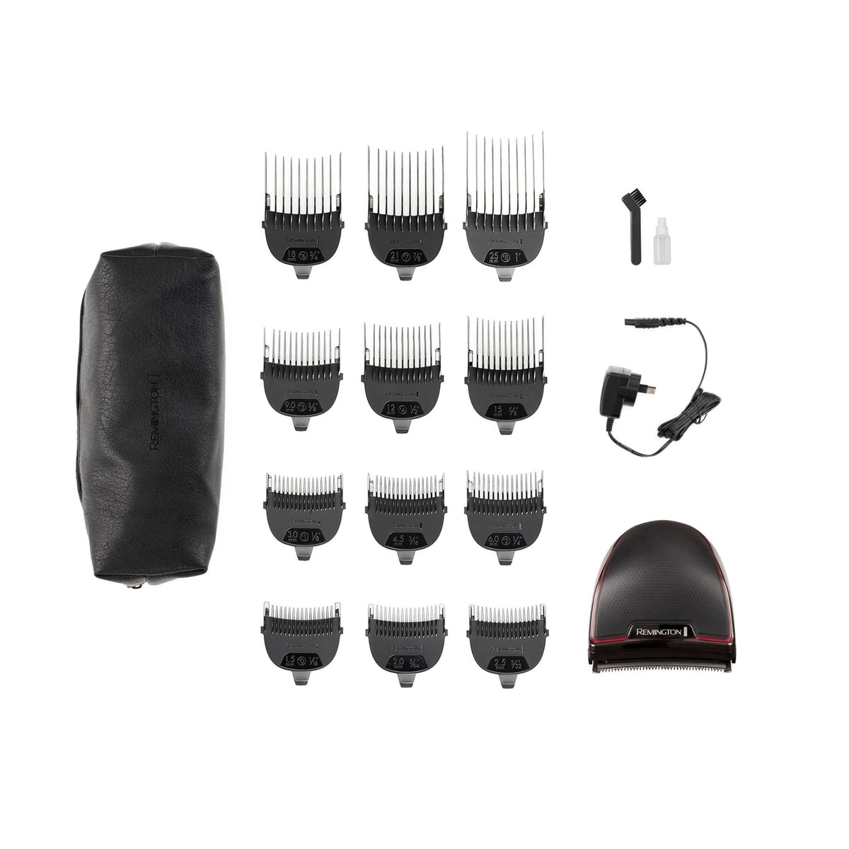 Remington Hair Clipper DIY, Matte Black, Mains and Battery Operation - HC4300