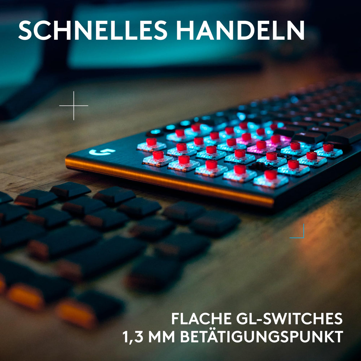Logitech G G915 X LIGHTSPEED - Wireless, low-profile gaming keyboard - 920-012697