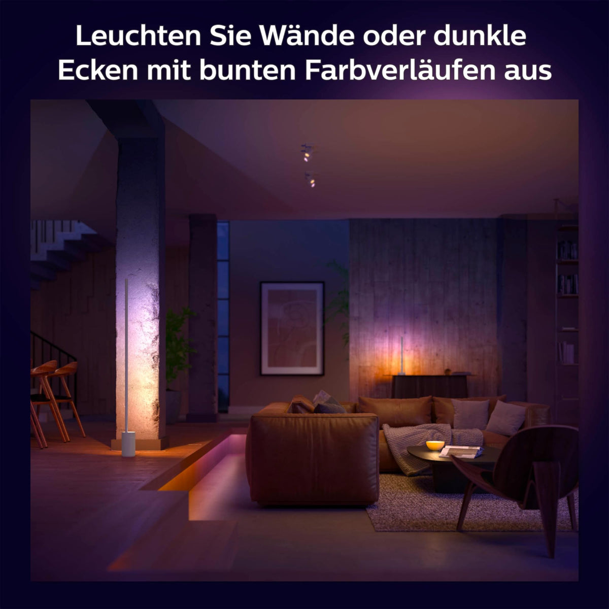 Philips Hue Gradient Signe LED Table Lamp, White - 915005987101