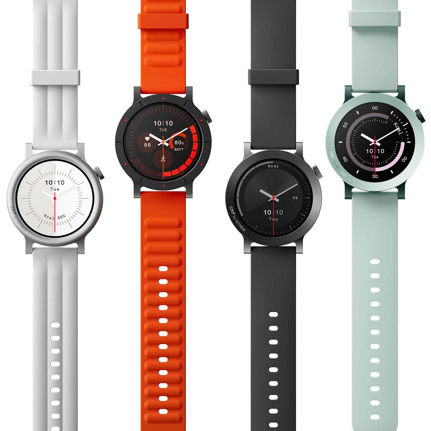 CMF Watch 3 Pro - Smartwatch 1.43" AMOLED, 13 day battery, dual GPS, Bluetooth calls with AI noise cancellation, heart rate & sleep tracking - light green