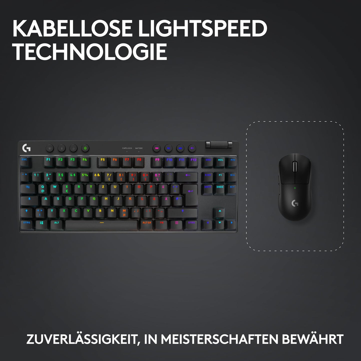 Logitech G PRO X SUPERLIGHT 2 LIGHTSPEED wireless gaming mouse, USB-C charging, PC & Mac + PRO - 910-006630