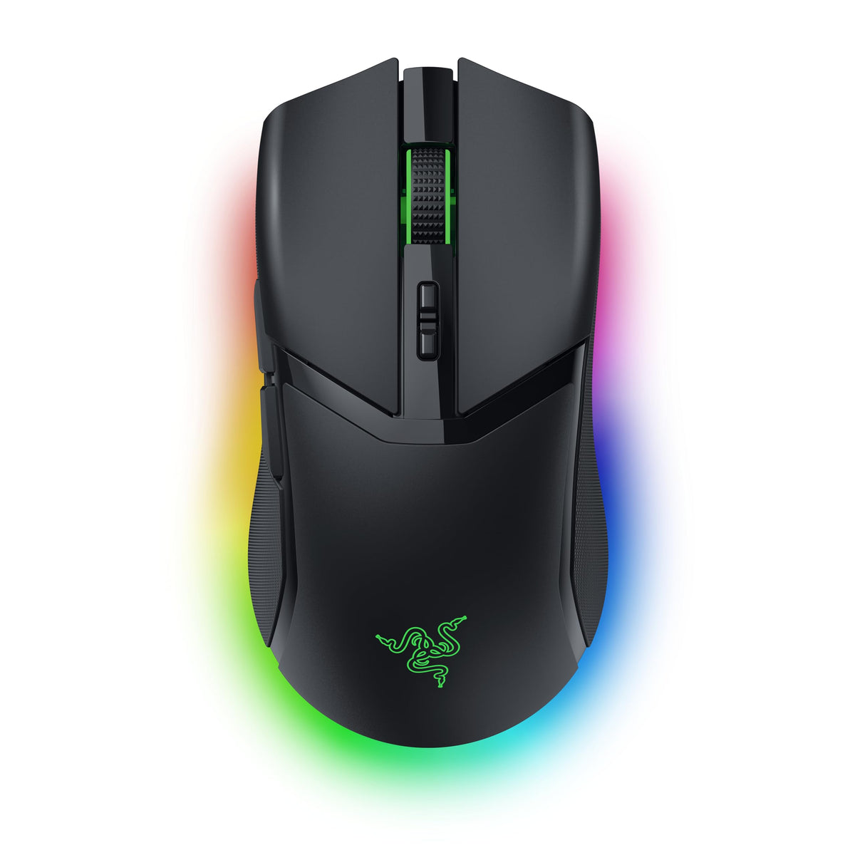 Razer Cobra Pro - Maus de gaming wireless personalizabilă Chroma RGB (10 butoane personalizabile, iluminare Chroma cu 11 zone, senzor optic Focus Pro cu 30K) Negru - RZ01-04660100-R3G1