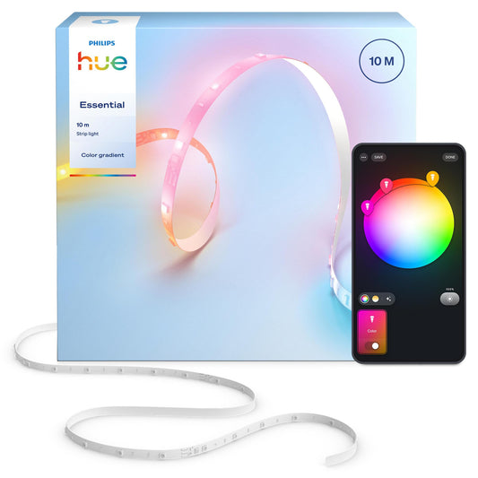 Philips Hue Essential LED Lightstrip, Indoor Lighting, 10m - 929004295001