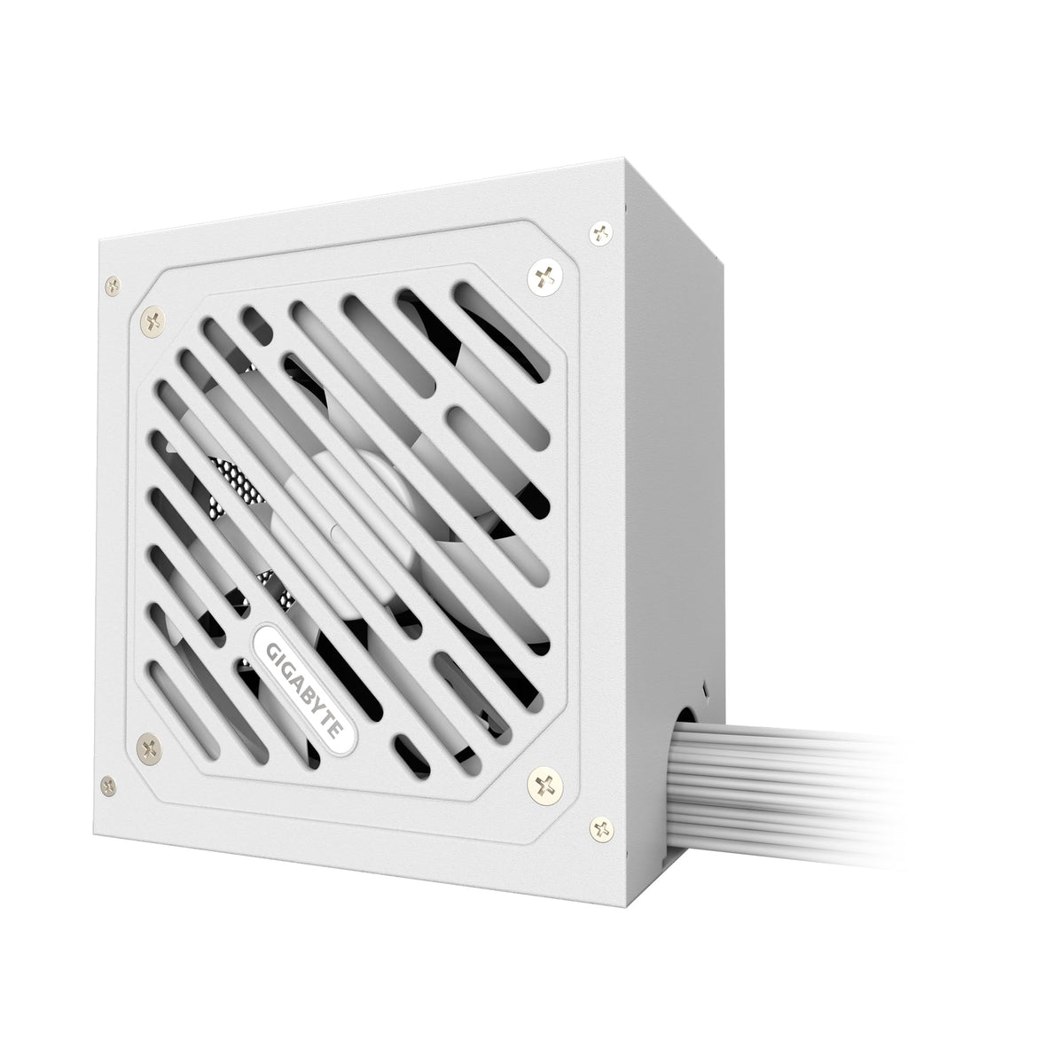 GIGABYTE P650SS Ice Sursă de alimentare - PCIe 5.0, 80 Plus Silver, design complet modular, ventilator de 120 mm, compatibil ATX 3.0, priză EU - GP-P650SS