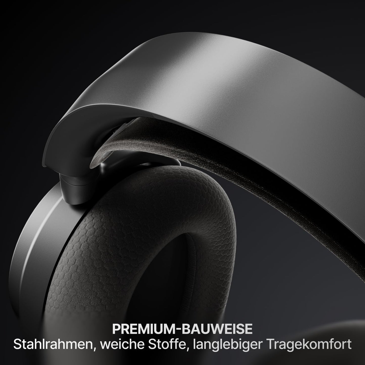 SteelSeries Arctis Nova 7P Wireless Gen 2 - PS5 Headset - Gaming Headset Wireless - App Control - Over 50 Hours Battery & Quick Charge Function - 2.4 GHz + Bluetooth - For PlayStation, PC & More - Black - 61744