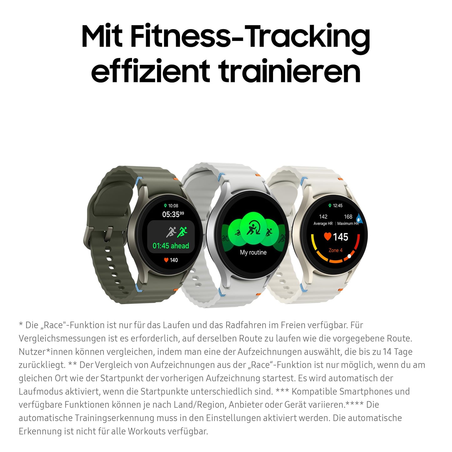Samsung Galaxy Watch7 Smartwatch, fitness watch, fitness tracker and activity tracker, 40 mm, LTE, green, including 36 month manufacturer's warranty - SM-L305FZGADBT