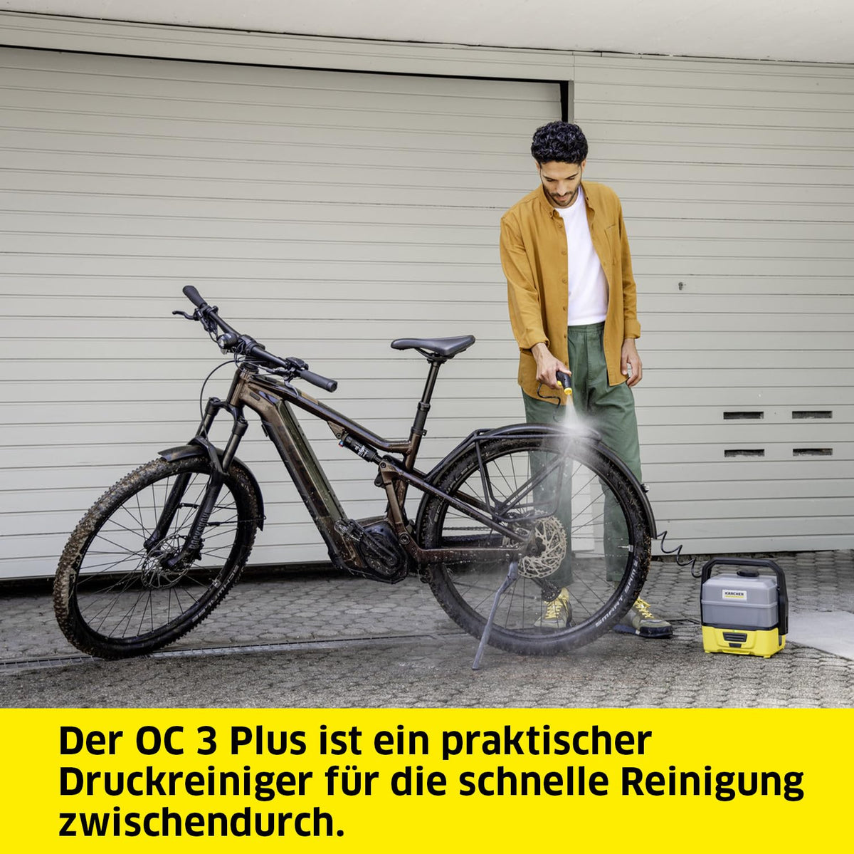 Kärcher Mobile Outdoor Cleaner OC 3 Plus, water tank: 7 l - 1.680-030.0