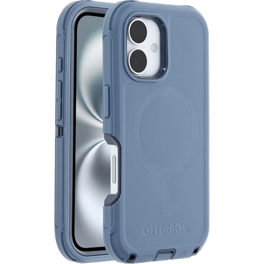 Husă OtterBox Defender MagSafe pentru iPhone 16, albastră - 77-95957