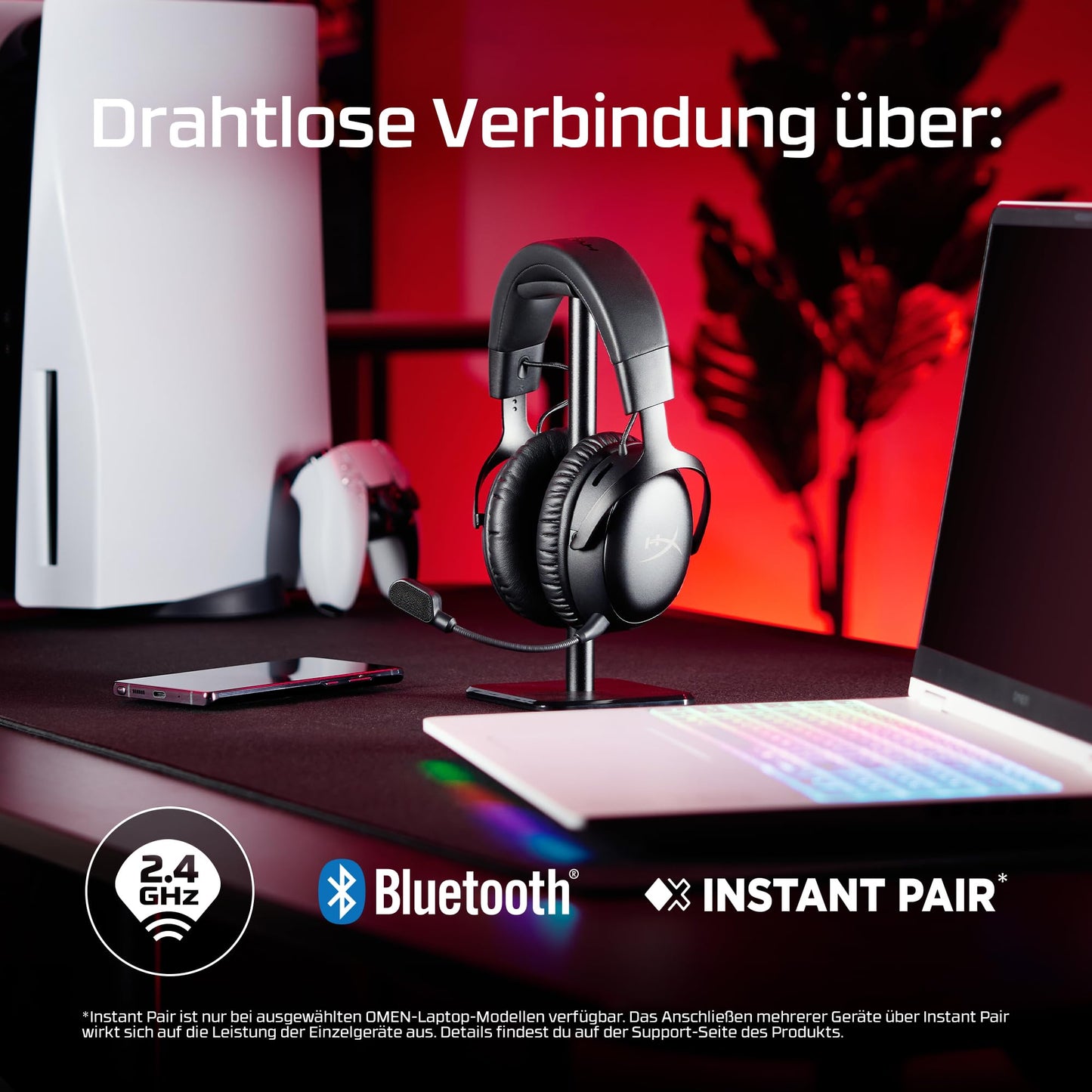 HyperX Cloud III S - Wireless Gaming Headset - AX6G1AA