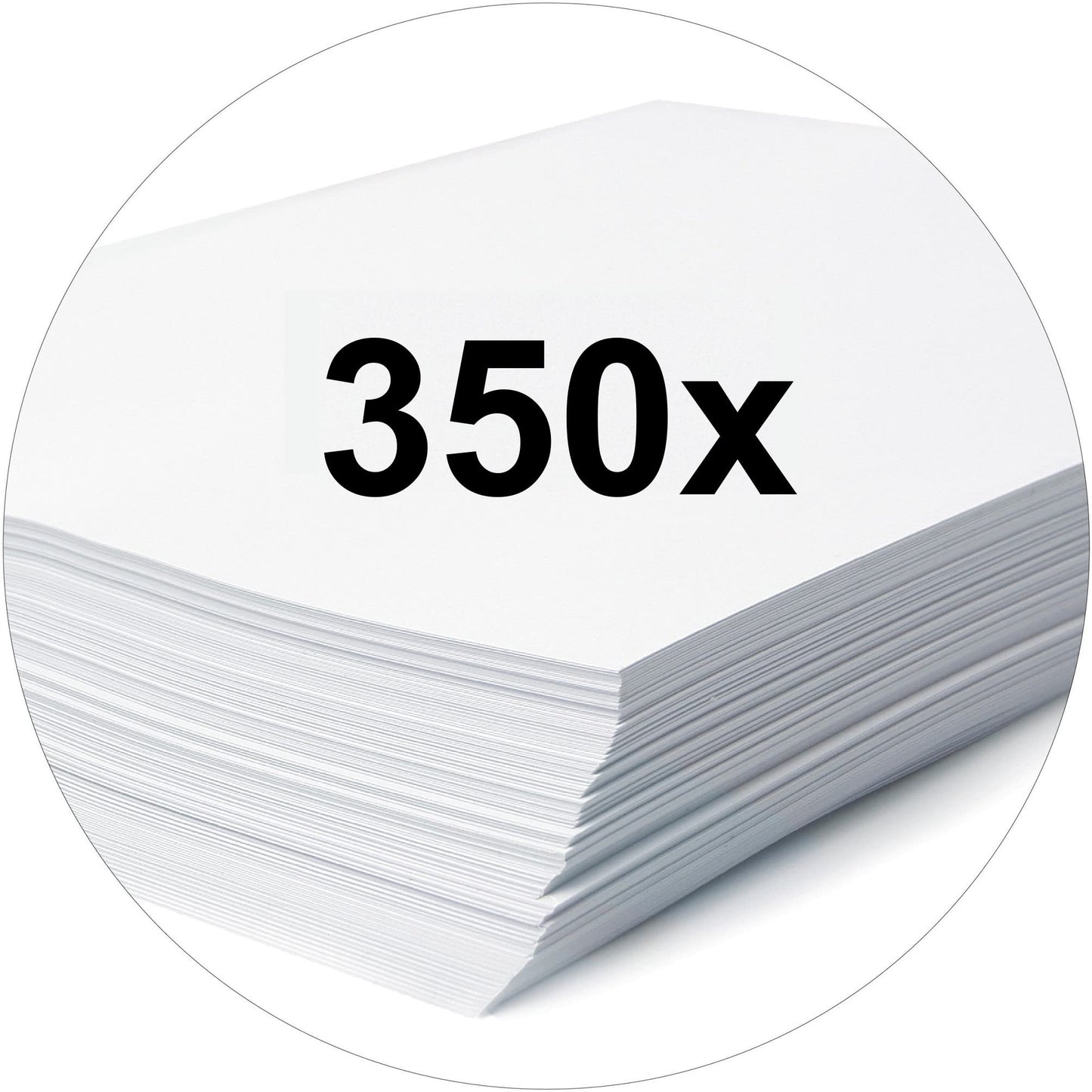 FALKEN 5x PP-Color plastic folder 5 cm narrow DIN A4 white - 15047942