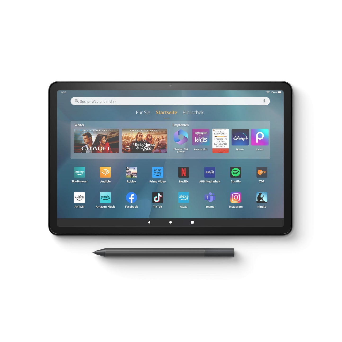 “Made for Amazon”: Stylus for the Fire Max 11 (2023) and Fire HD 10 (13th Gen., 2023) tablets from Amazon - 585500830