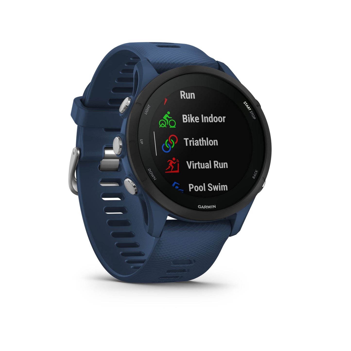 Garmin [renewed] Forerunner 255 - GPS running watch with training plans, running functions and detailed training analysis, 1.3" color display, battery life up to 14 days, waterproof [refurbished] - 010-N2641-11