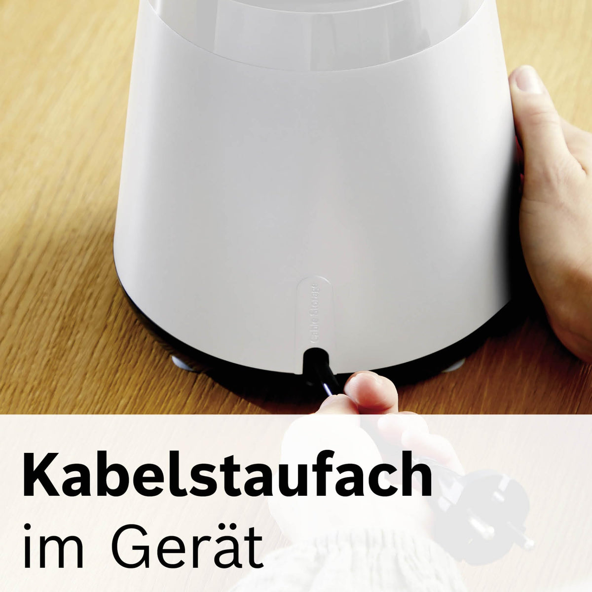 Bosch Stand Mixer Smoothie Maker, 1200 W, 1.5l plastic mixing container, white, dishwasher-safe parts, 30,000 RPM, Made in Europe, VitaPower Series 4 MMB6141W