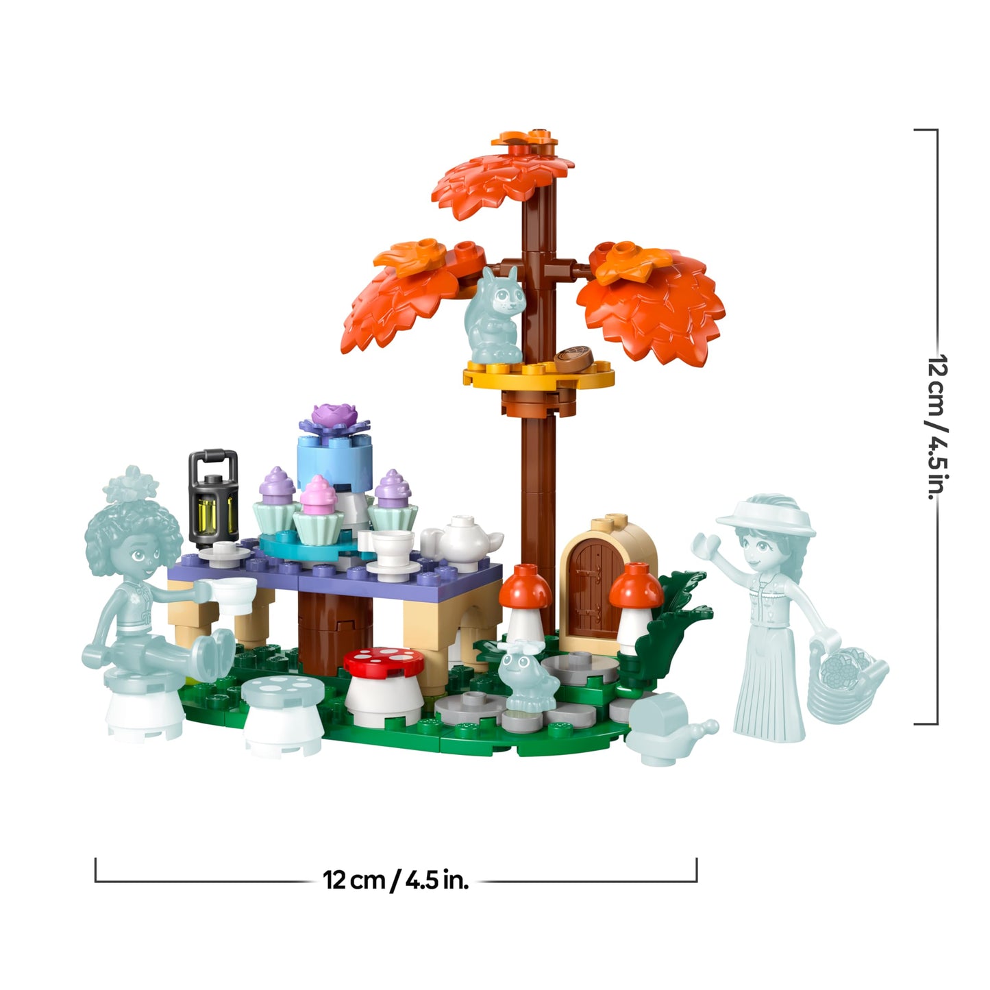 LEGO Friends Tea Party in the Forest - Playset with 2 minifigures, 2 animal figures & toy food accessories - children's room decoration - gift idea for girls aged 6 and over - 42690