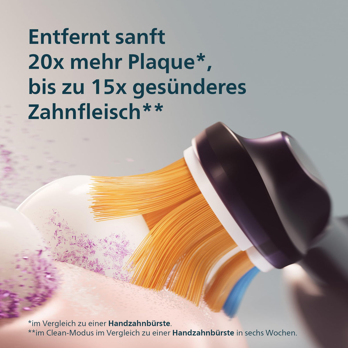 Philips Sonicare Next-Generation DiamondClean 8000 electric toothbrush – with smart pressure control and 15 settings - HX8312/14