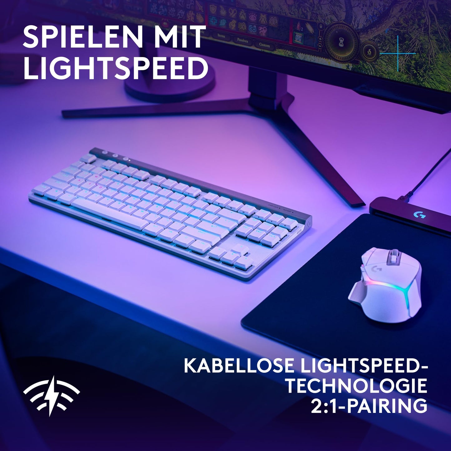 Logitech G G502 X Plus Lightspeed + G515 Lightspeed
