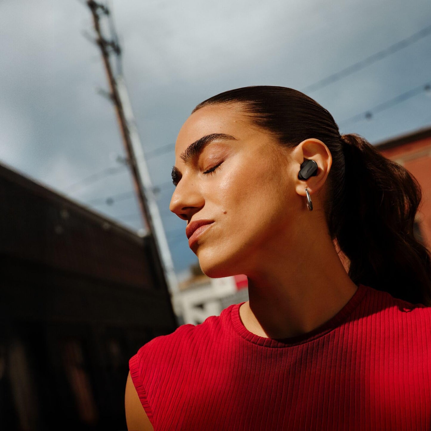 Bose QuietComfort Ultra Bluetooth Earbuds (2nd Gen), Wireless Noise Canceling Earbuds, Up to 6 Hours Battery Life, IPX4 Rating, 360 Degree Sound, Deep Bass, Black - 896637-0010