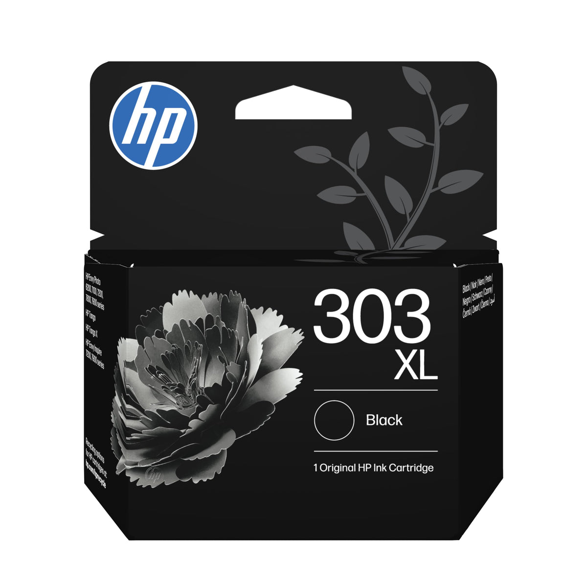 HP 303XL Negru Cartuș de imprimantă original, capacitate mare - T6N04AE#LS1