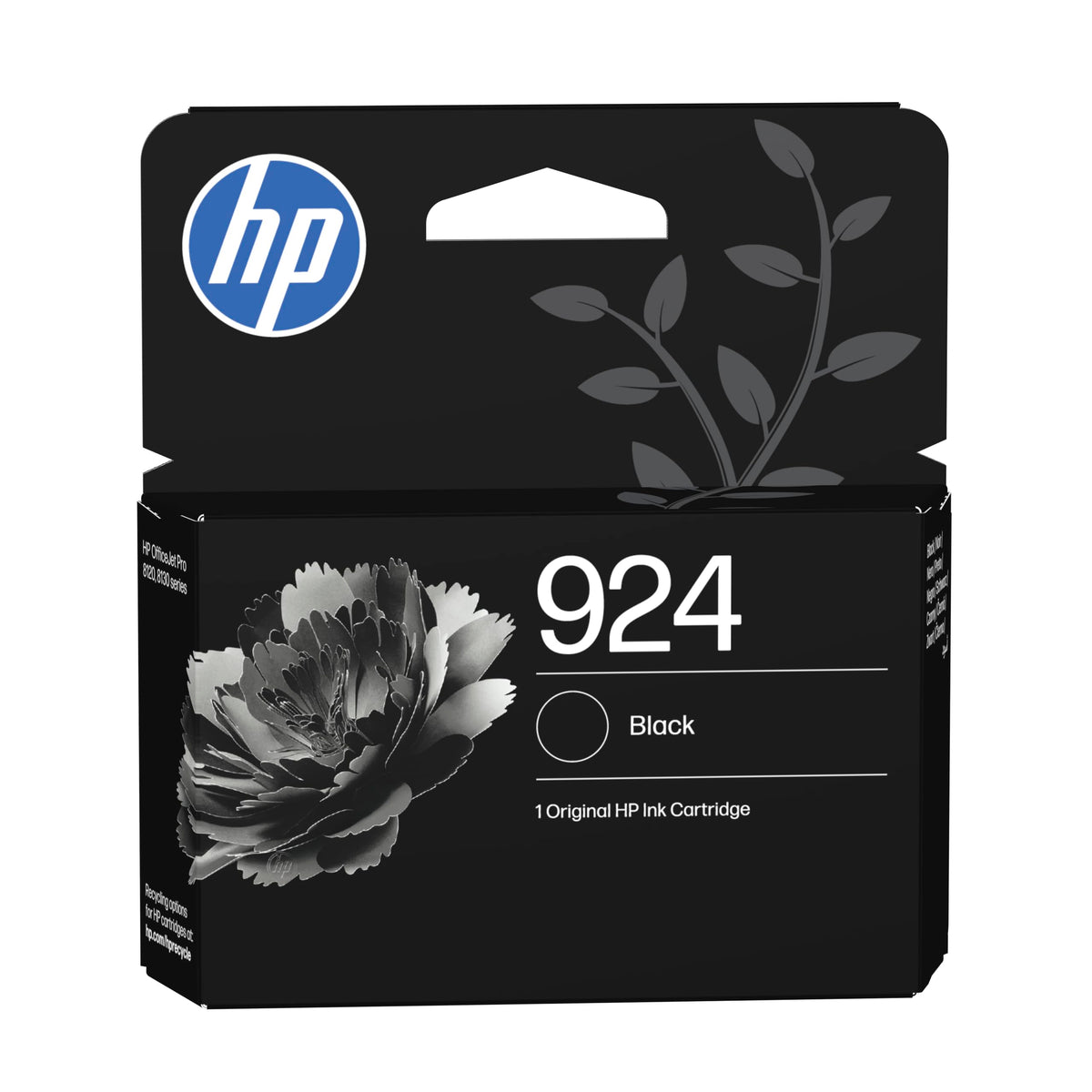 HP 924 Negru, Cartuș de imprimantă original - 4K0U6NE#LS1