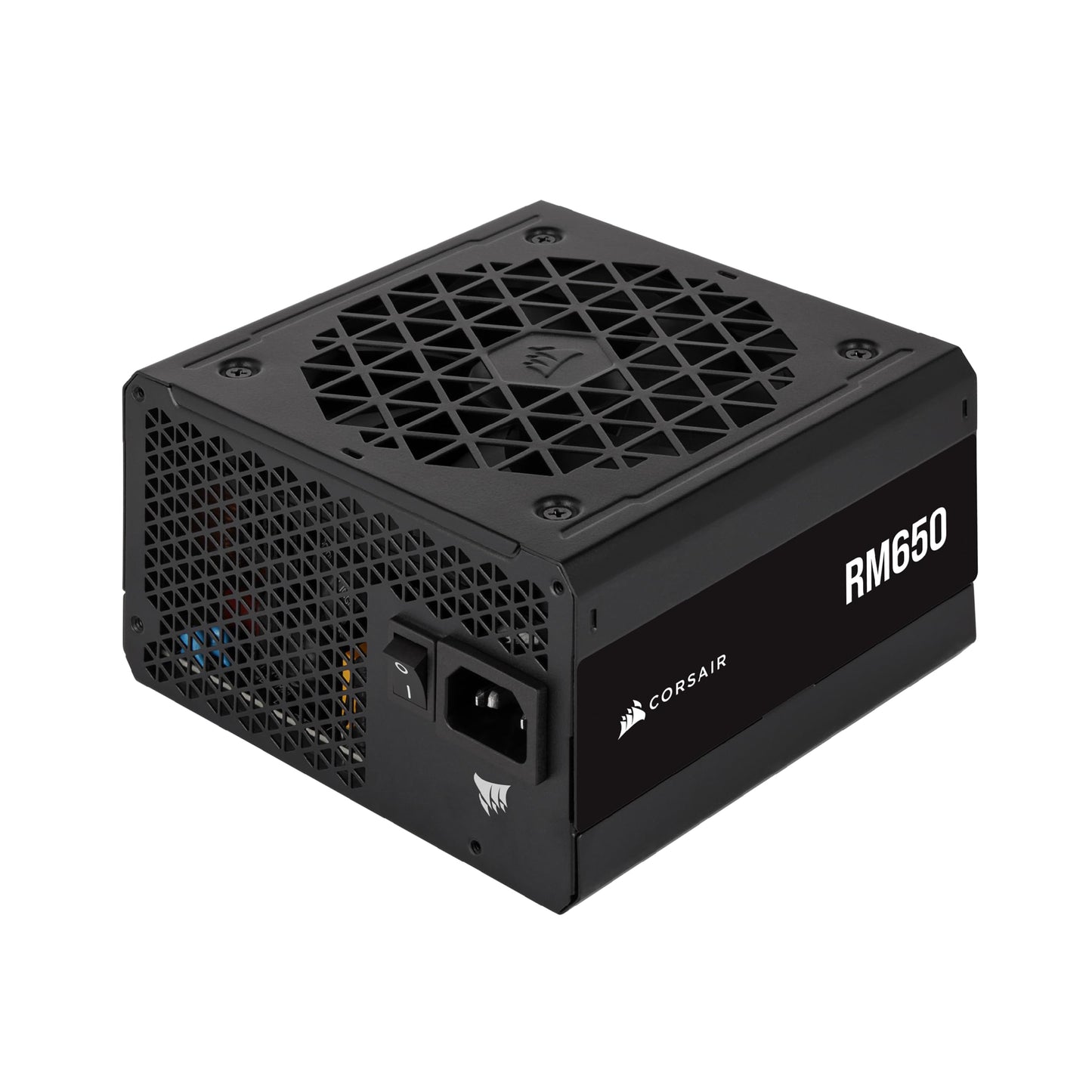CORSAIR RM650 ATX 650W Fully Modular Power Supply - 80 PLUS Gold Certified - Low Noise - Zero RPM Mode - EU - Black - CP-9020280-EU