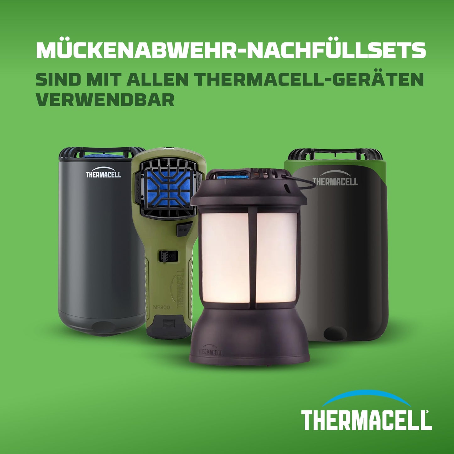 Thermacell Mosquito Repellent Refill - 120 Hour Mosquito Repellent | 30 active ingredient plates & 10 gas cartridges – refill pack for Thermacell devices - 86601879