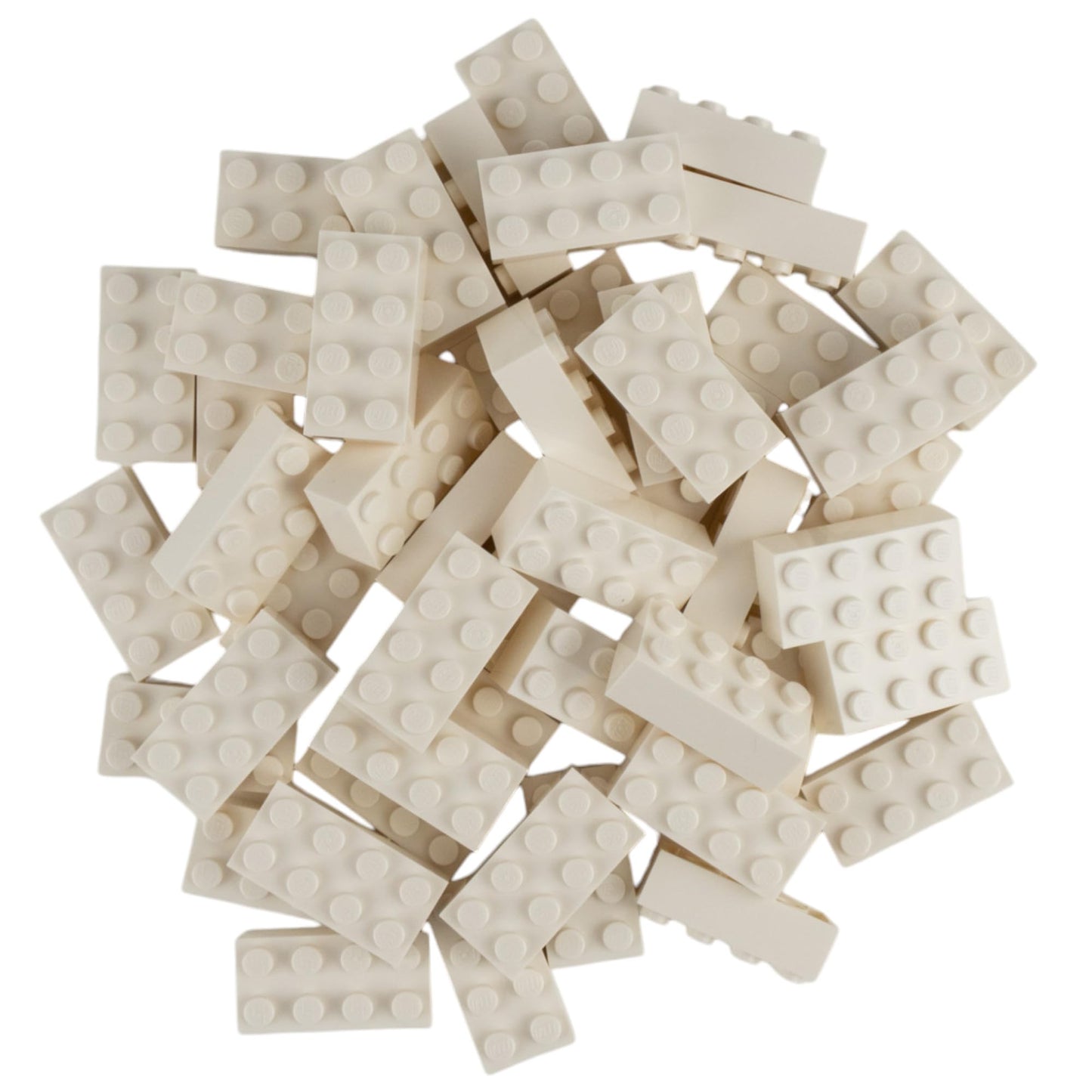 Lego Star Wars 25 bricks white with 2x4 studs (3001)
