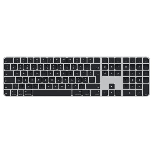 Apple Magic Keyboard with Touch ID and numeric keypad for Mac models with chip - English (International) - Black keys, Bluetooth, USB-C - MXK83Z/A