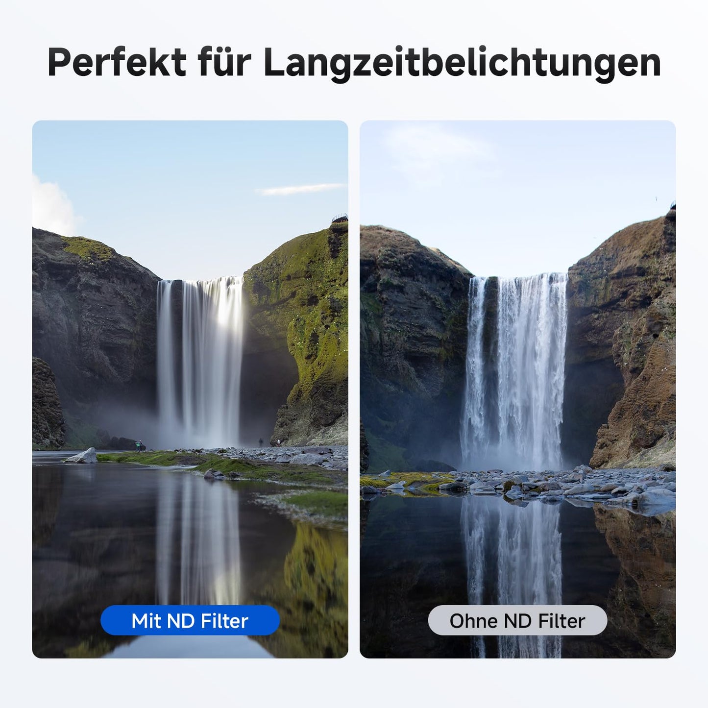 Rollei F:X Pro ND filter set 72mm neutral density filter set ND8+ND64+ND1000 - 26380