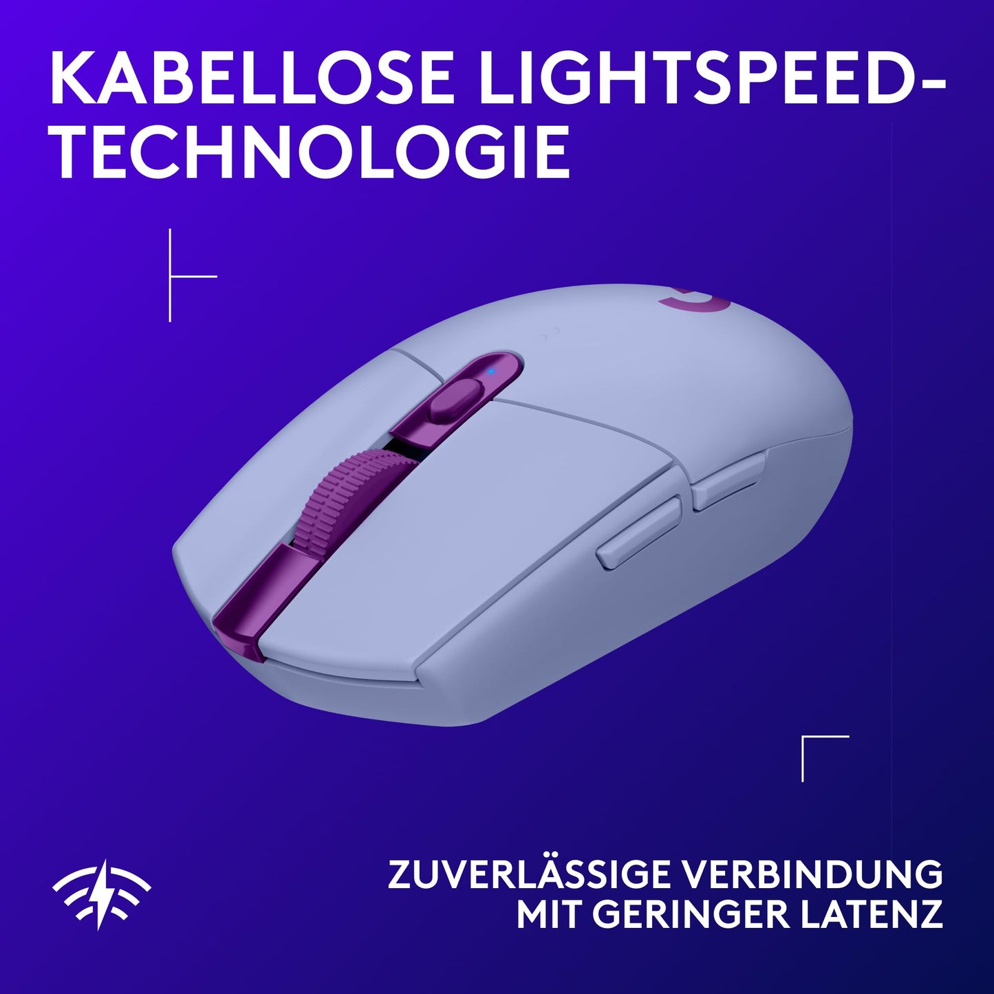 Logitech G G305 LIGHTSPEED wireless gaming mouse with HERO 12K DPI - 910-006022