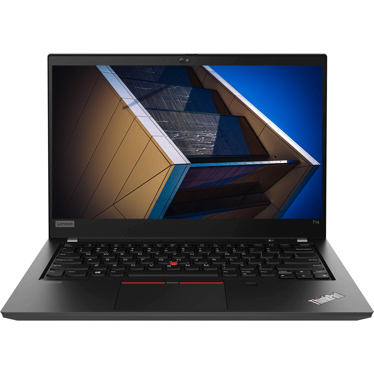 Lenovo Thinkpad T14 Laptop, Procesor Intel de generație a 11-a Core i5-1145G7, 16GB RAM, 512GB SSD, HDMI, Tastatură QWERTY, Windows 11 Pro (Recondiționat)