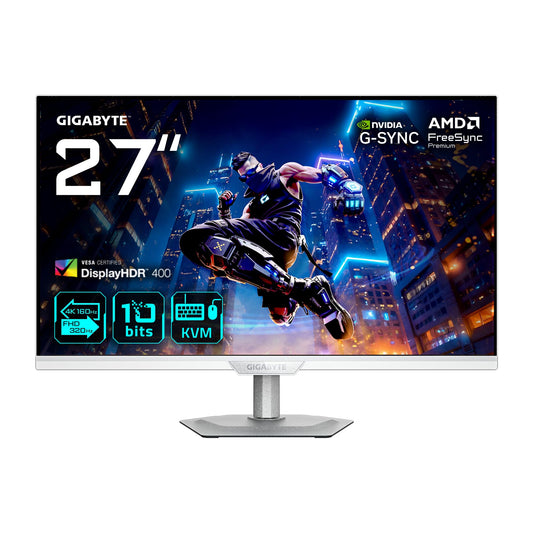 Gigabyte M27Q2 QD 27” QHD Gaming-Monitor - 2560 x 1440, 200Hz, 1ms, 350 cd/m², FreeSync Premium, Display HDR400, HDMI 2.0, DisplayPort 1.4