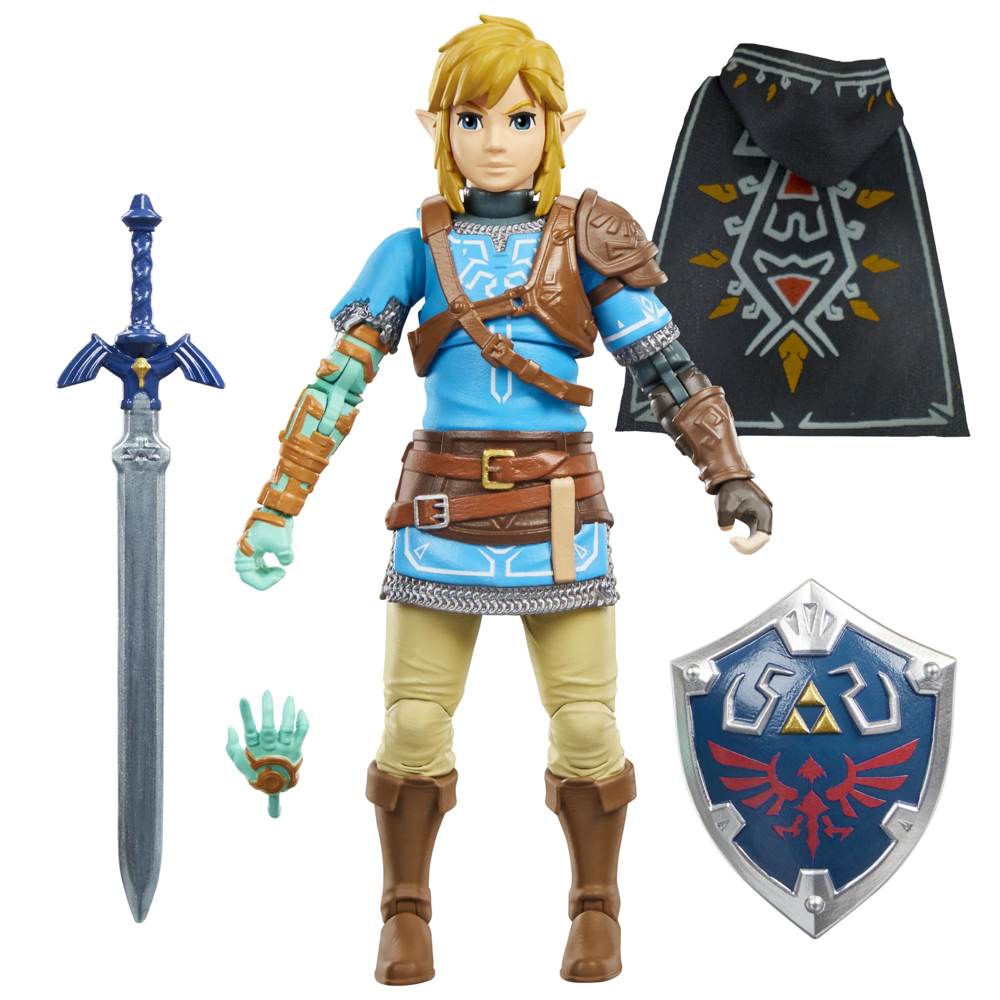 The Legend of Zelda Heroes of Hyrule Link, The Legend of Zelda: Tears of the Kingdom Premium Collectible Action Figure (15cm) - G45155X0