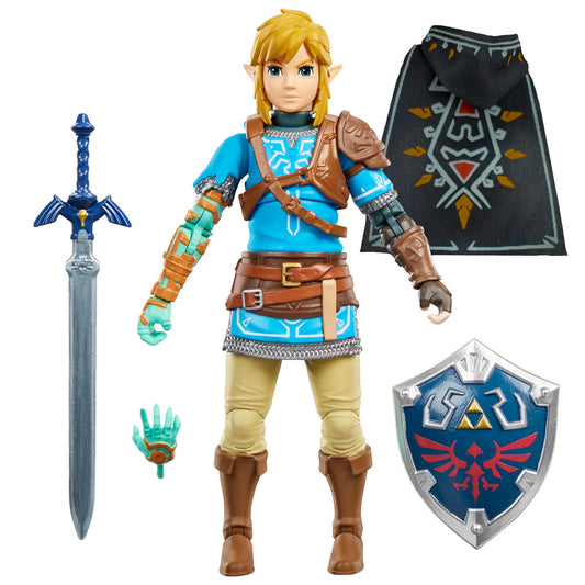 The Legend of Zelda Heroes of Hyrule Link, The Legend of Zelda: Tears of the Kingdom Premium Collectible Action Figure (15cm) - G45155X0