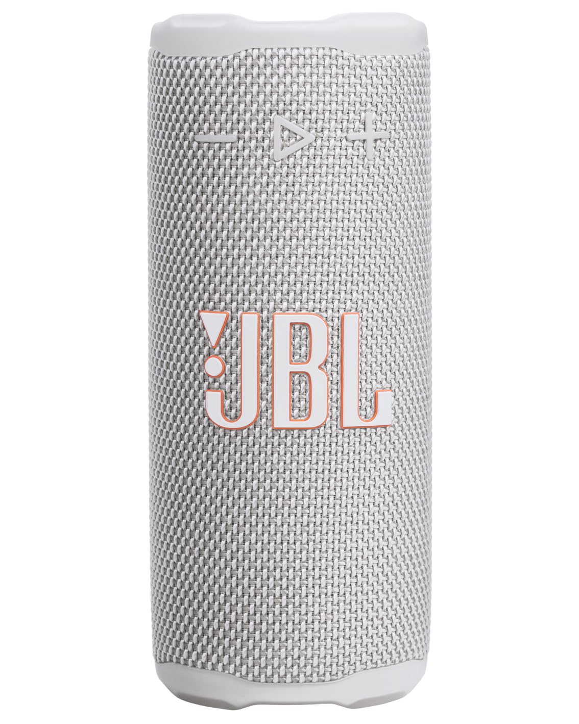 JBL Grip Compact Bluetooth Speaker, JBL Pro Sound with AI Sound Boost, IP68 Waterproof and Dustproof, Ambient Light, Up to 14h Playback, Auracast Multi-Speaker, JBL Portable App, White - JBLGRIPWHT