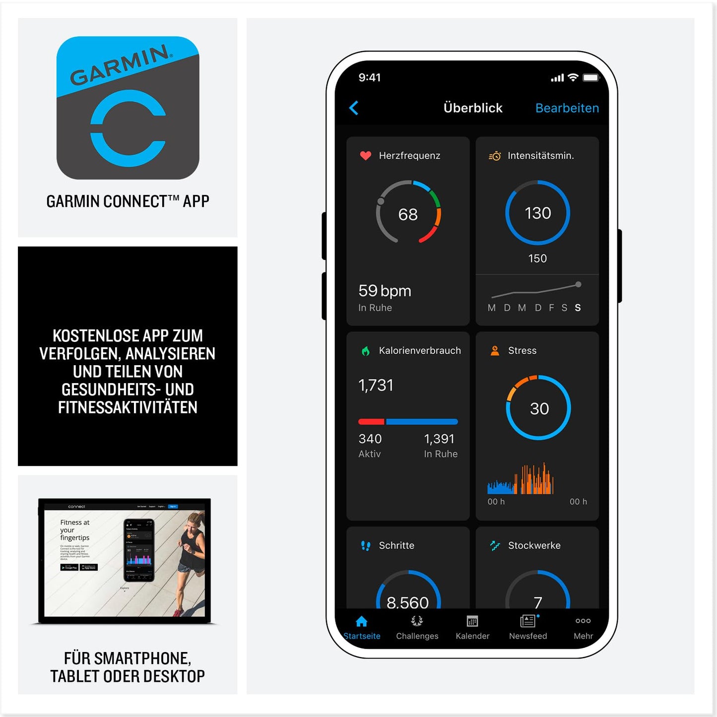 Garmin Fenix 8 Pro 51mm AMOLED - multisport smartwatch, 1.4" touch display, up to 27 days battery life, maps, 80+ sports apps, ECG, flashlight, LTE telephony & 24/7 SOS emergency call (subscription required) - 010-03199-11