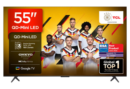TCL 55 inch 55Q6C QLED Mini LED TV - 55Q6CX1