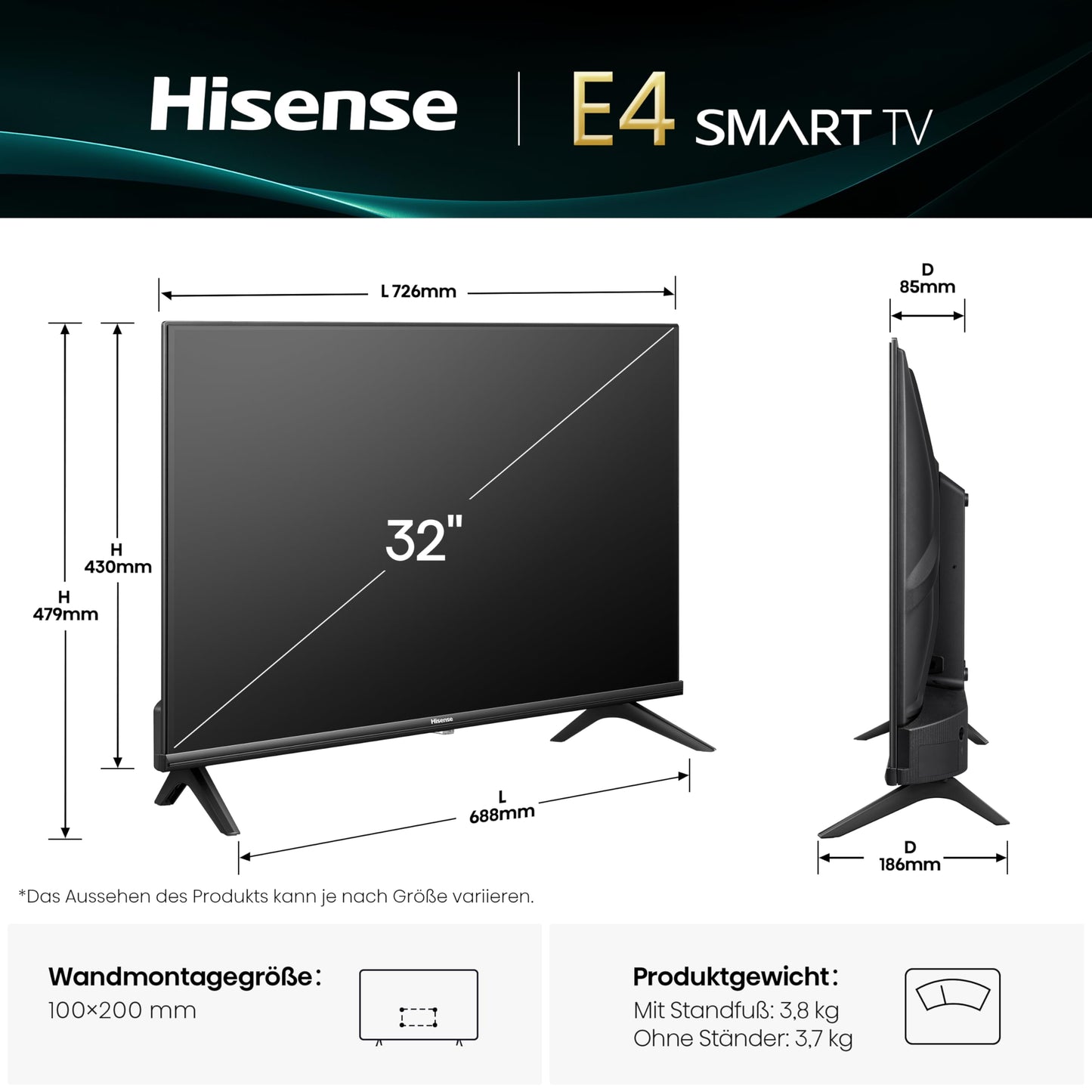 Hisense 32E4QT (32E4QT)