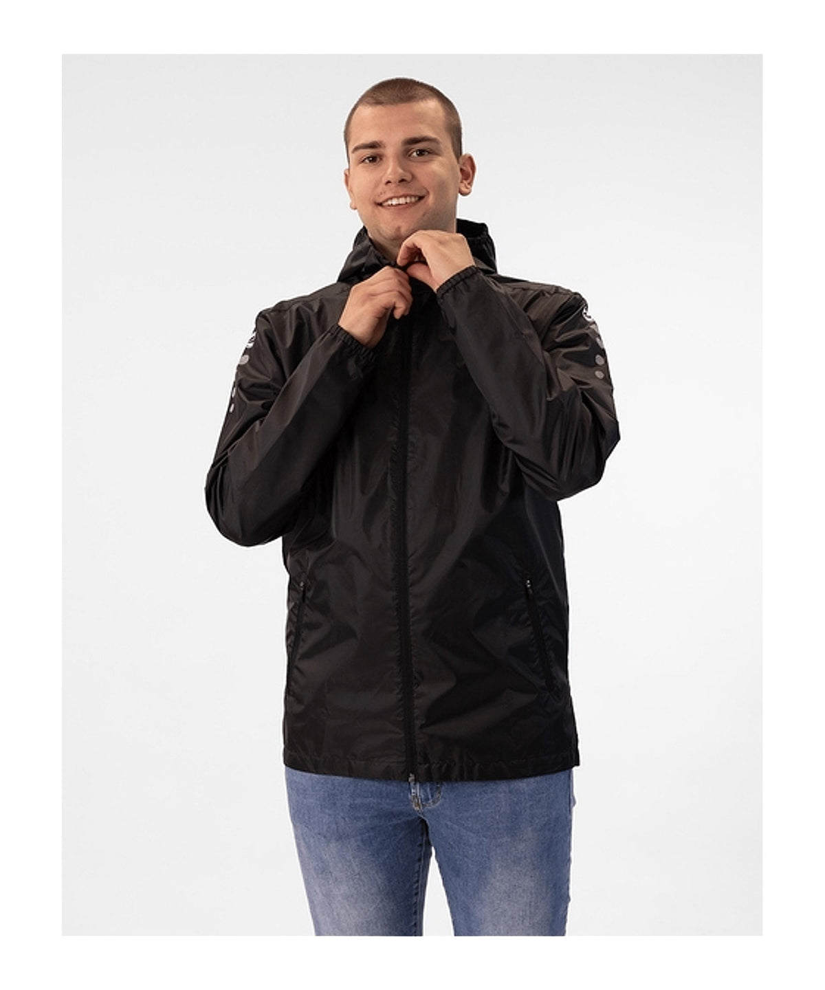JAKO Unisex All-Weather Jacket Team 2.0, black, XL - 7402